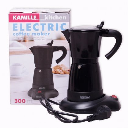 Гейзерная кофеварка Kamille KM-2600 0.3 л